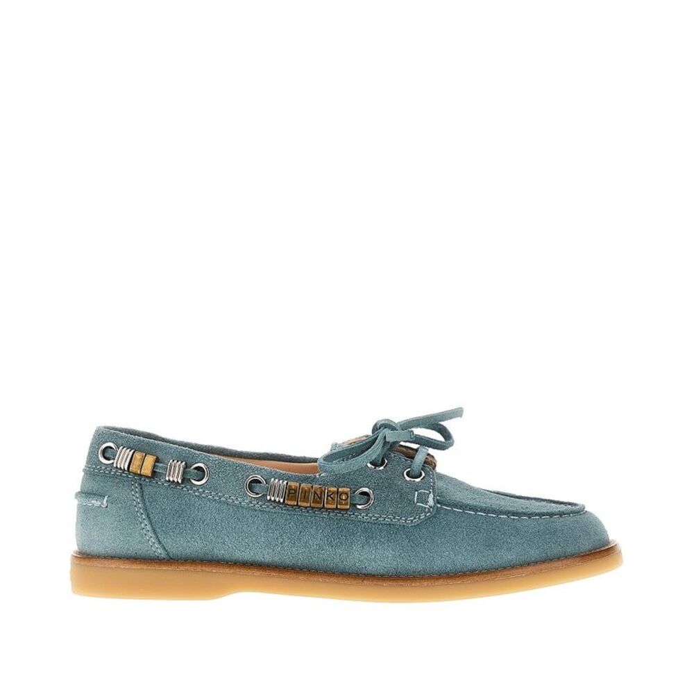 Pinko Women Suede Leather Boat Shoes